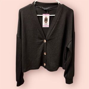 Black - Social Standard by Sanctuary Women's Long Sleeve Button Up Daytripper Ca
